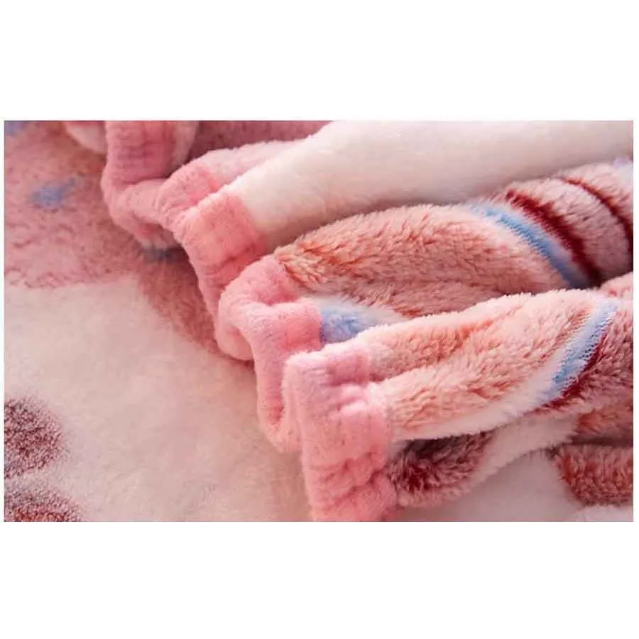 WOSTAR зимняя теплая фланелевая натяжная простыня с эластичной резинкой 3D Принт