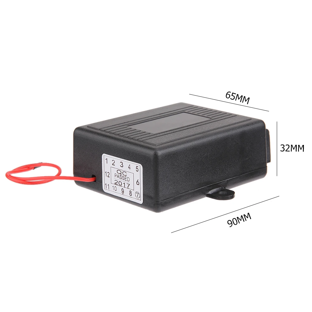 

Car Remote Central Door Lock Compact and Portable Carry Convenient Locking Kit Keyless Entry Alarm System 402/T233