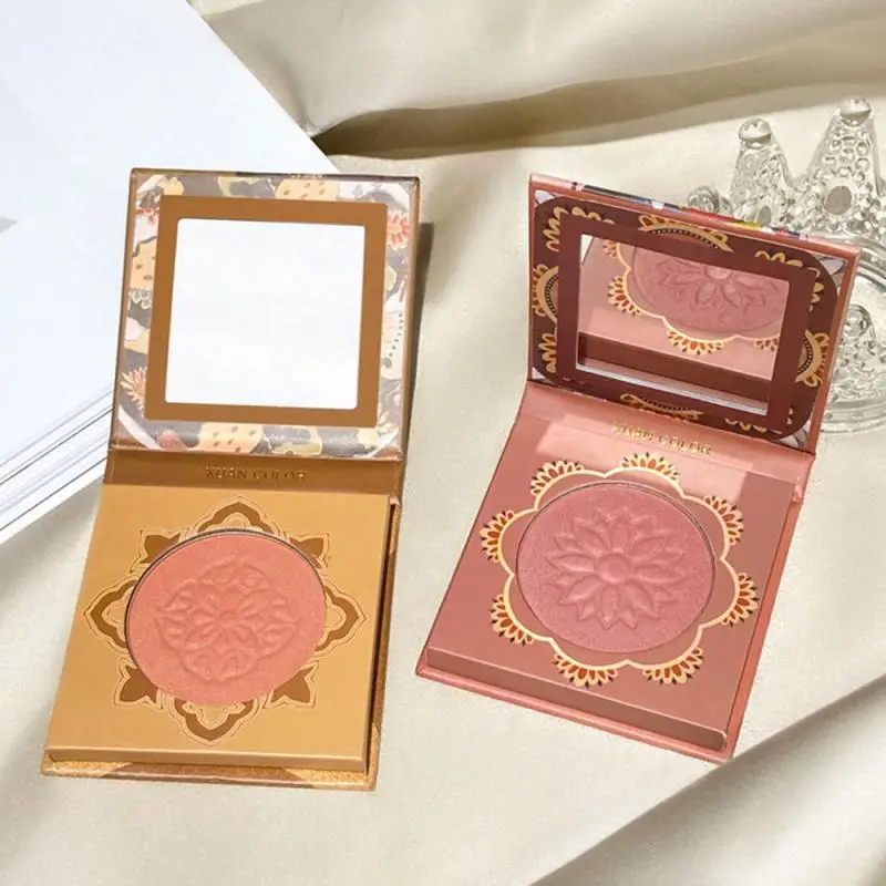 

XUAN COLOR Monochromatic Blush Rouge High Gloss Repair Palette Beauty Blusher Novice Makeup Natural Contour Face Cosmetic TSLM