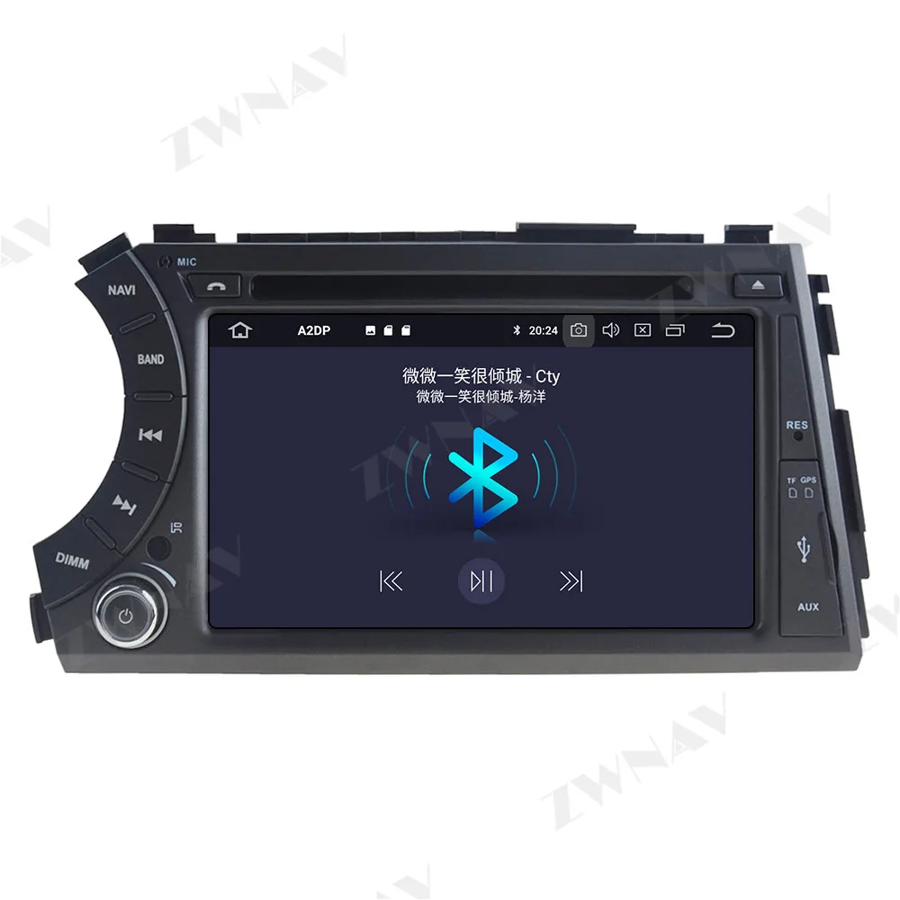 Автомобильный мультимедийный плеер Android 10 0 GPS для Ssangyong Kyron Actyon Micro 2005 + Радио аудио