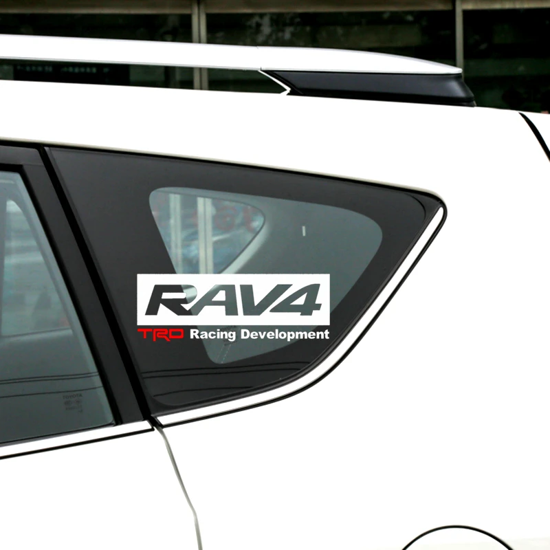 Гоночные автомобильные наклейки RAV4 творческие декоративные для Toyota Tail багажник