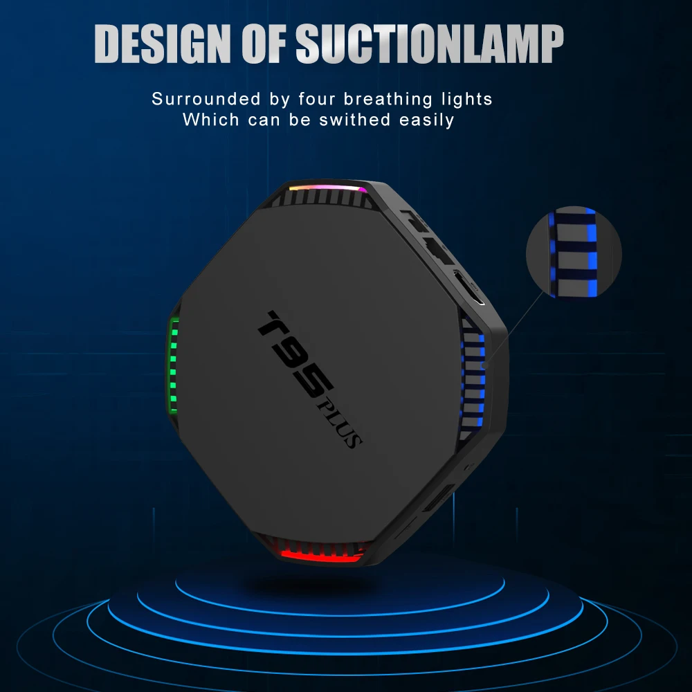 android 11 tv box t95 plus rk3566 ddr4 8gb ram 64gb rom 2 4g5g dual wifi bt 8k decode usb3 0 1000m lan 4k youtube media player free global shipping