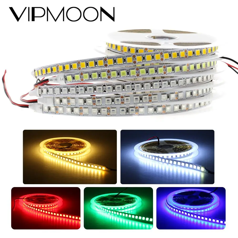 

5M LED Strip Light 5054 SMD 60LEDs/m 12V DC Non-Waterproof Flexible LED Tape for Home Decoration LED light tape backlight