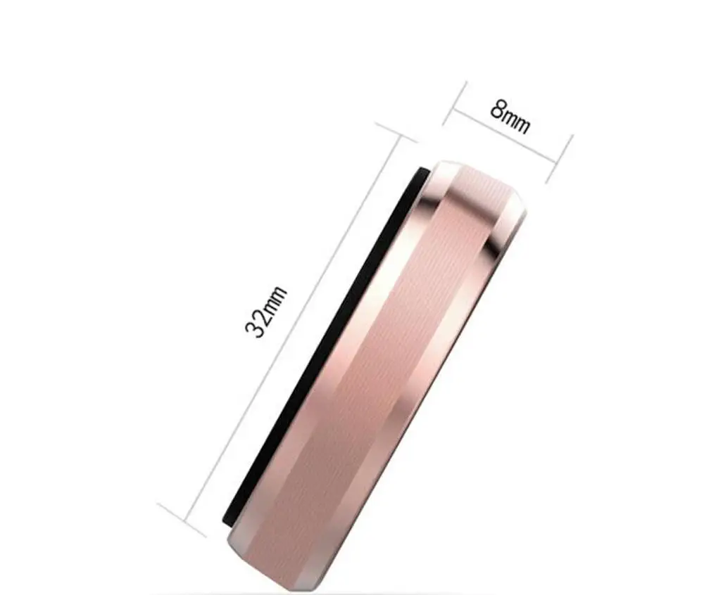 Мини Круглый Магнитный патч металлический универсальный автомобильный телефон