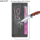 Закаленное стекло 9H 2.5D для Sony Xperia XA  XA Dual F3111 F3112 F3113 5,0 дюйма, защитная пленка + инструменты для очистки