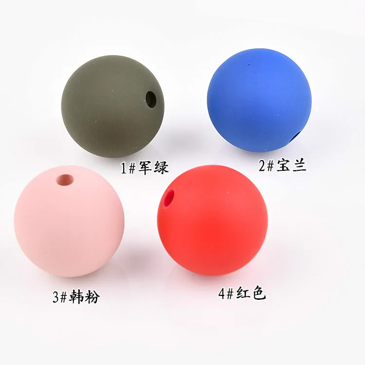 Корейский цвет матовый каучук круглый шарик кольцо для волос аксессуары DIY