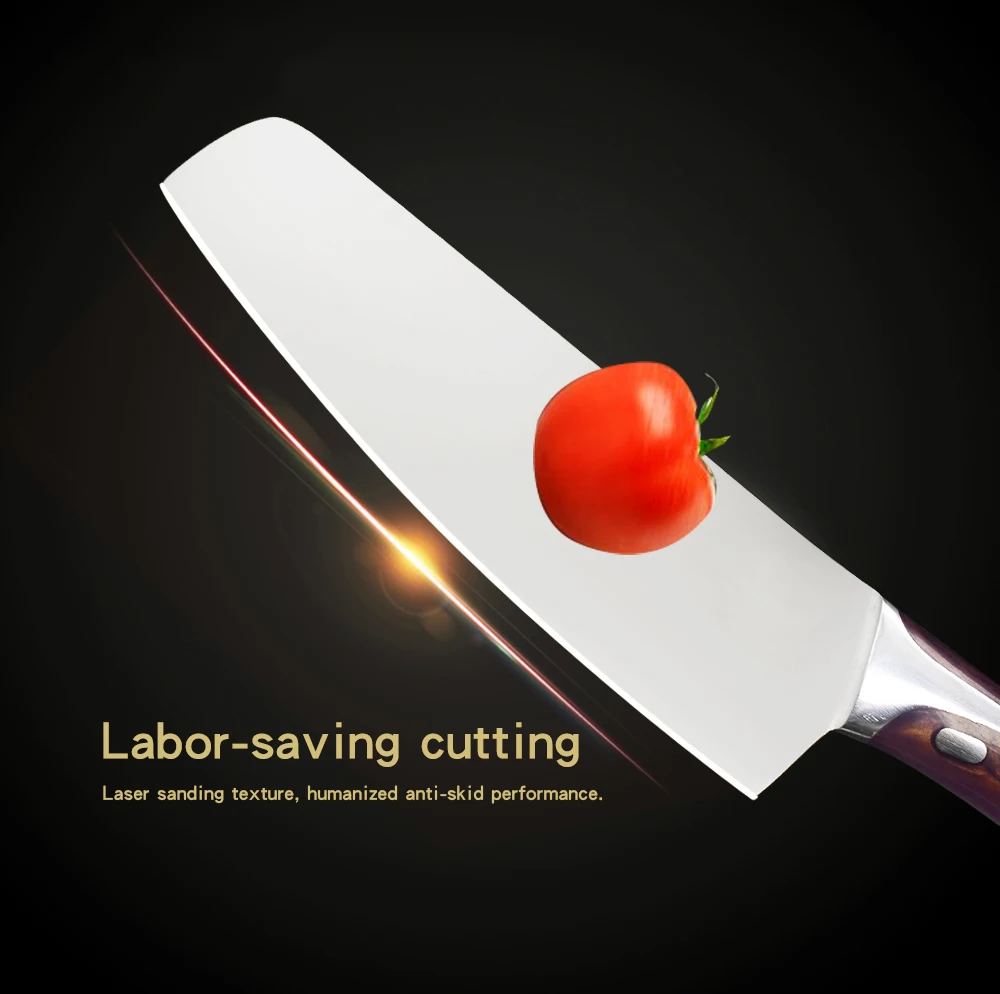 4cr14mov нож из нержавеющей стали разделочные кухонные ножи Мясник измельчитель