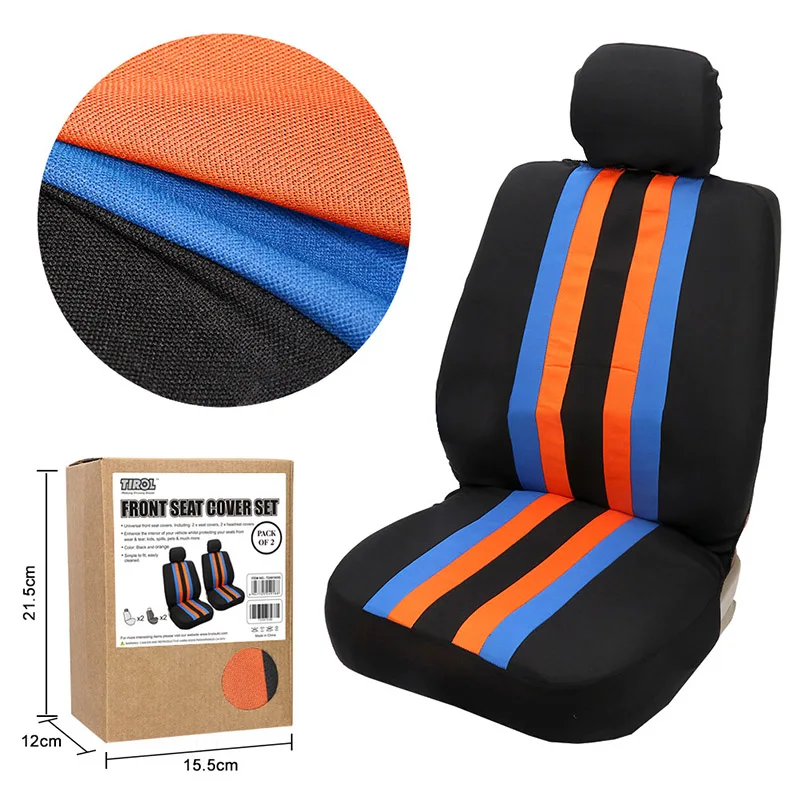 Чехлы на передние сиденья автомобиля универсальные чехлы из композитной губки 2