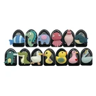 Автомобильные Крючки-органайзеры, 2 шт.компл., Симпатичные держатели для хранения в виде животных, USB-кабель, брелок для наушников, ключ, креативный аксессуар для автомобиля