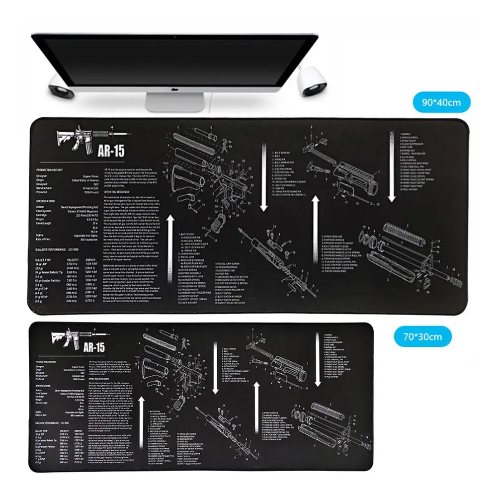 

Extra Large Gaming Mouse Pad Gamer Computer Big Speed Mousepad Carpet PC Desk Mat keyboard pad Anti-slip Natural Rubber