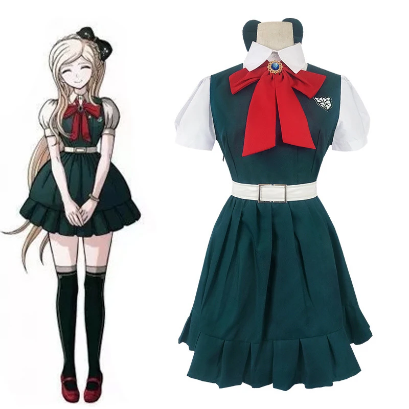 

Аниме Супер данганронпа 2: Sayonara Zetsubo Gakuen Sonia Nevermind Косплей костюмы и парик на Хэллоуин для женщин на заказ
