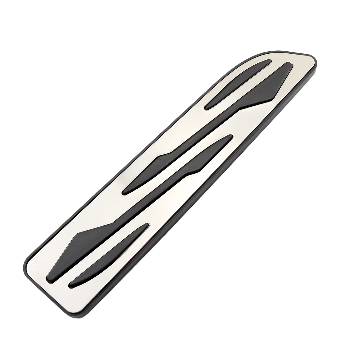 Footrest pedal 1pc Сталь без сверла на газовом топливе Тормозная Подножка педаль Крышка подходит для Ford Mondeo Fusion MK4 Lincoln MKZ - Название цвета: Footrest pedal 1pc