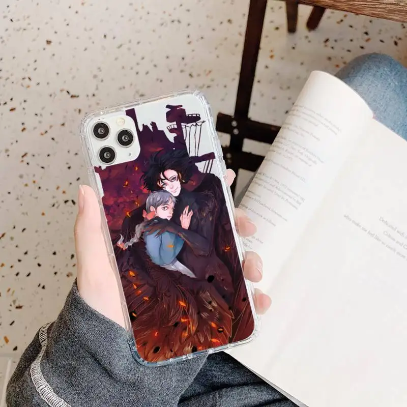 

Howl's Moving Castle cartoon Phone Case Transparent for iPhone 11 12 mini pro XS MAX 8 7 6 6S Plus X 5S SE 2020 XR