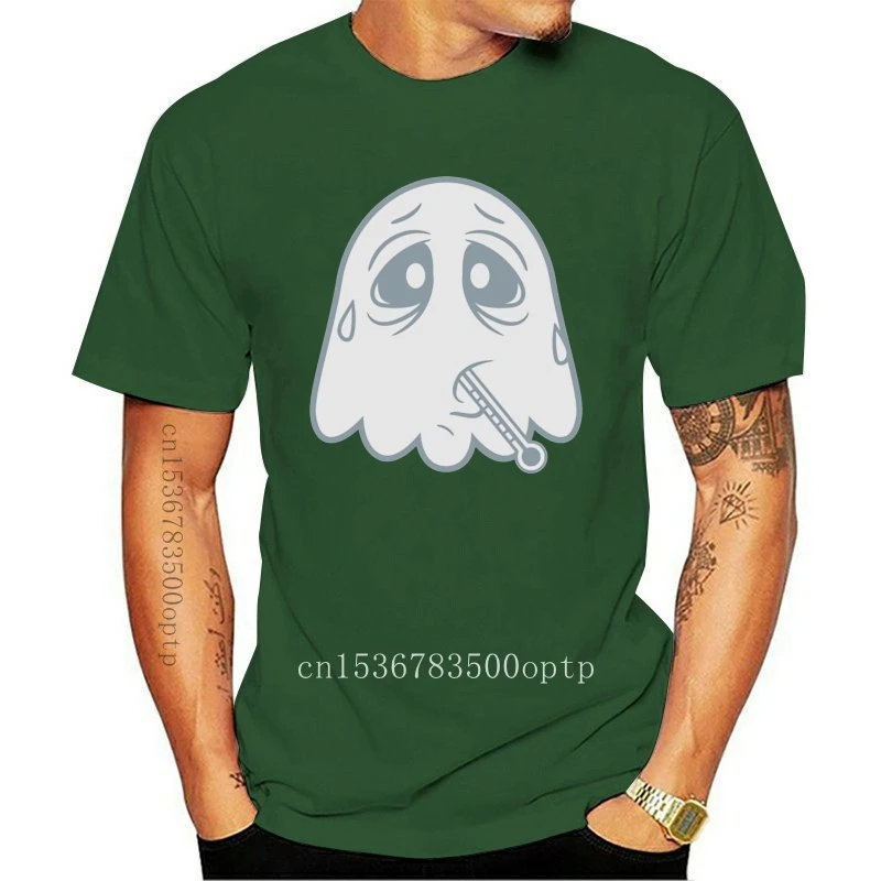 

Crazy Sick Fever Cold Healthy Thermometer Cough Snuff T Shirt Men Graphic Adult T Shirts O-Neck Gents