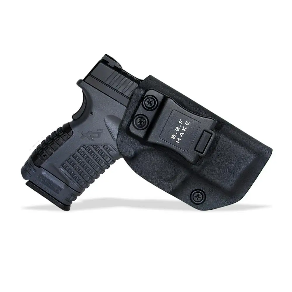 B.B.F Make IWB KYDEX кобура подходит: Спрингфилд XD-S 3," 9 мм/. 40S& W/. 45ACP охотничья кобура внутри скрытый чехол Сумки с пистолетом