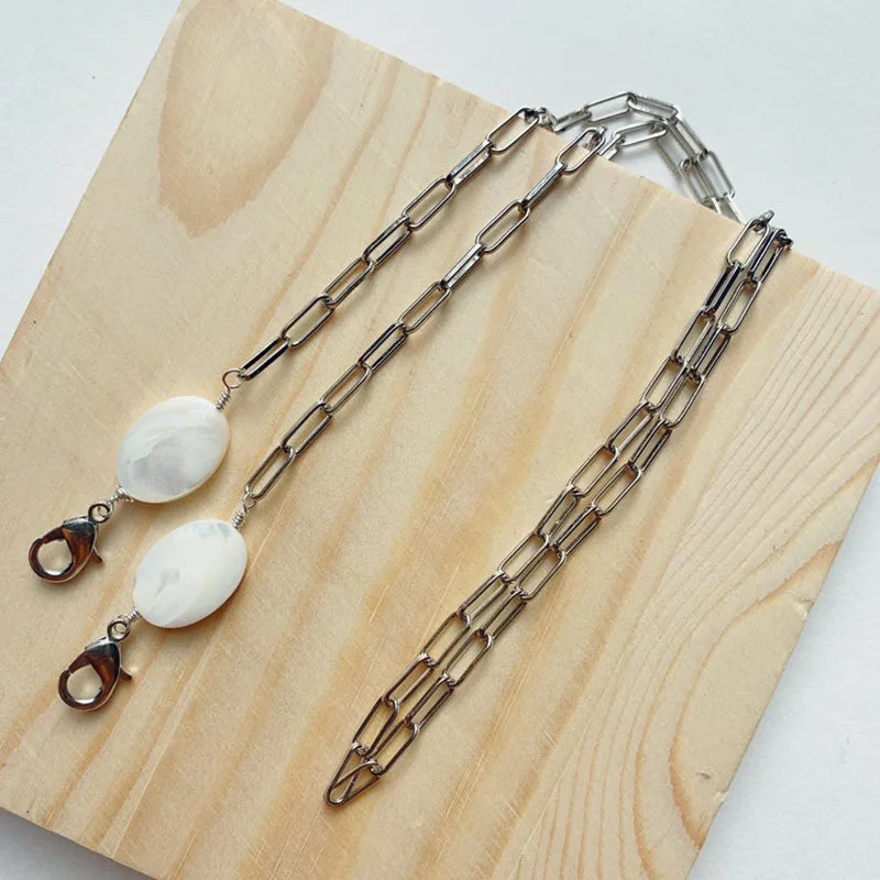 2020 шикарный золотой цвет круглая Очаровательная маска держатель цепи ремешки