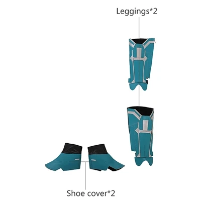 legs set Manluyunxiao, карнавальный костюм для женщин, Мстители, Marvel, Карол Дэнверс, тонкий боди, черная вдова, комбинезон, комбинезон, костюм, сделанный - Цвет: legs set