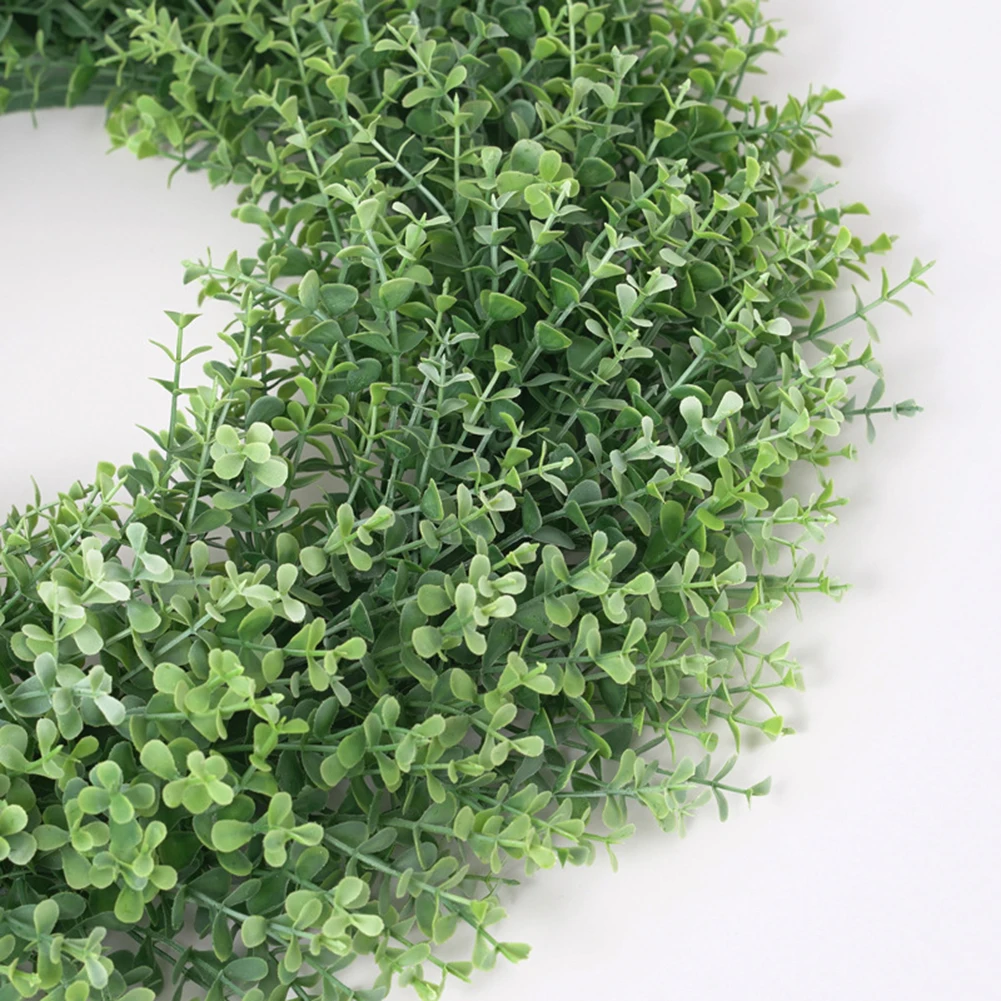 

Artificial Leaf Wreath Garland Threshold Home Door Party Hanging Pendant Decor Fake plants DIY Home Wedding Decoration