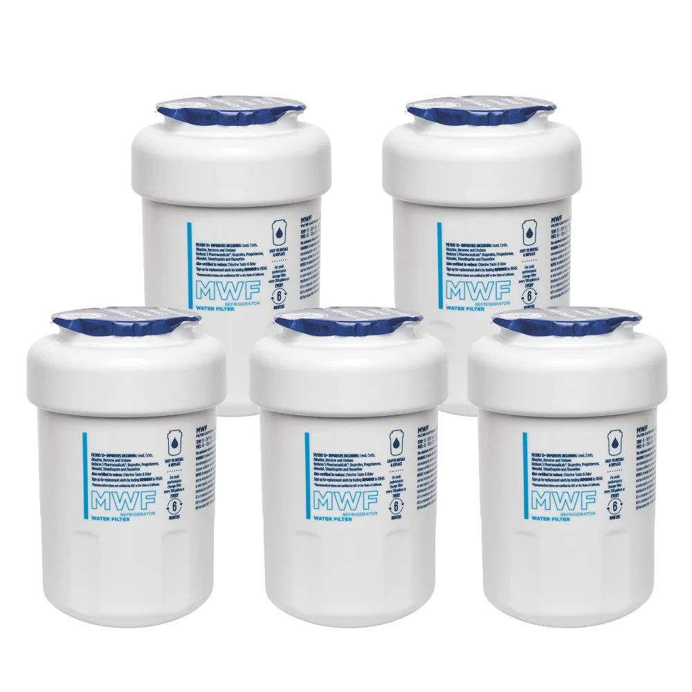 

Замена фильтра для воды mwf. Совместимые модели для ge mwf, mмпп, mwfint, gwf, gwfa, hwf, hwfa, smartwater, wfc1201(5 упаковок)