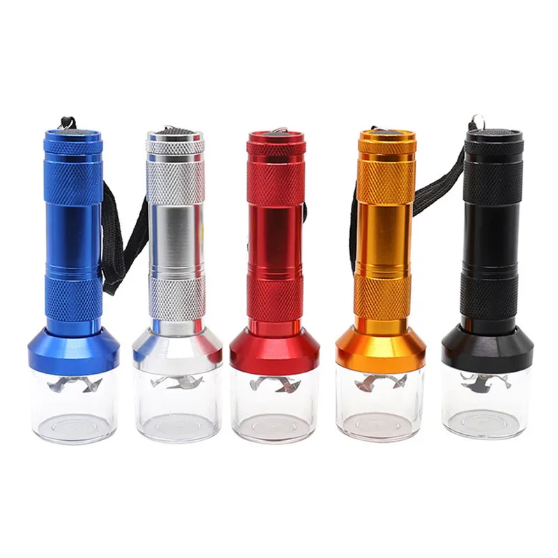 

Electric Automatic Metal Herb Grinder With Screen Hand Crank Herb Spice Crusher grinder Smoking Accessories