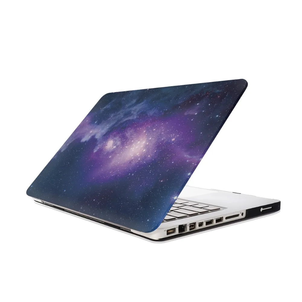 Для Macbook Pro 13 15 дюймов Galaxy графическим прорезиненным футляр a1706 A1708 A1278 A1286 A1988 A1989 A1707