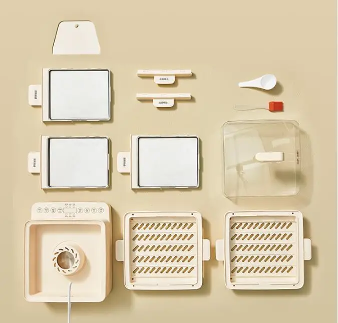 220 В бытовой электрический Еда отпариватель с выдвижными ящиками Тип Пособия по