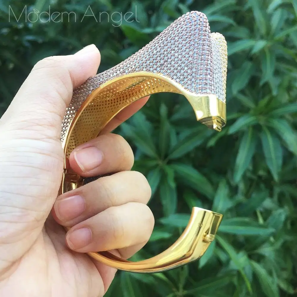 ModemAngel Gourd роскошный дизайн кубического циркония африканские вечерние браслет
