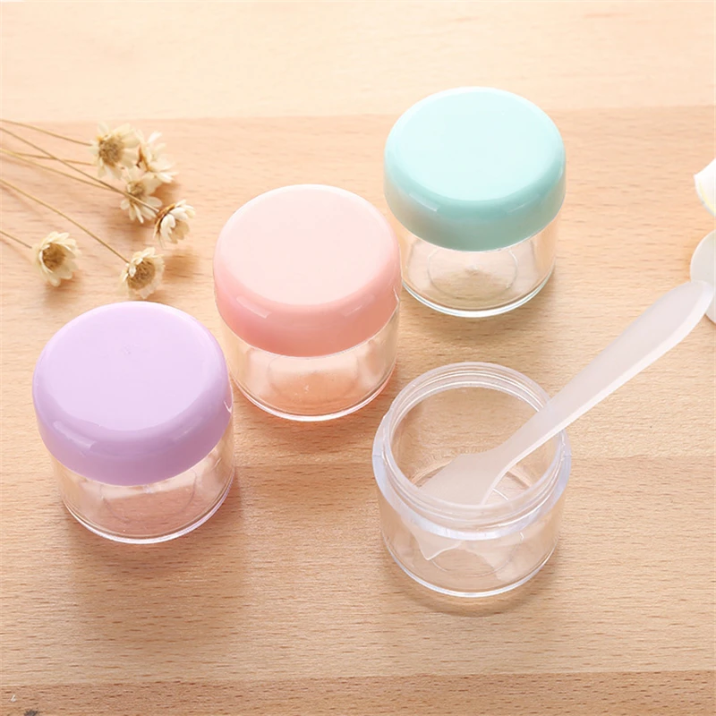 2 шт. 20 мл мини пустой Макияж Jar горшок контейнер для крема лица многоразовые