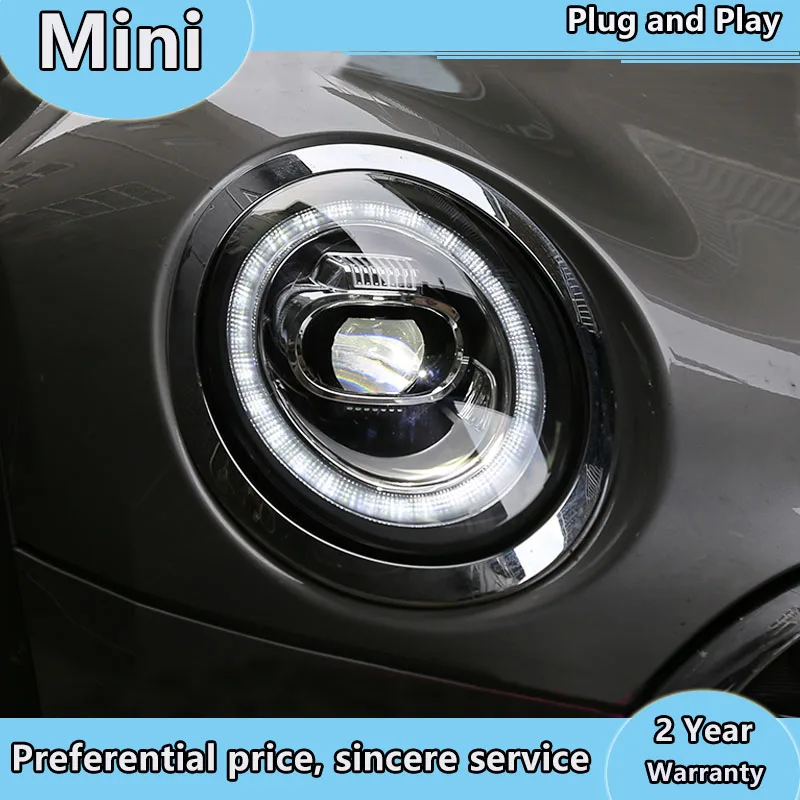 Налобный фонарь для BMW Mini Cooper F56 2014 2019 все фары в сборе с супер яркими