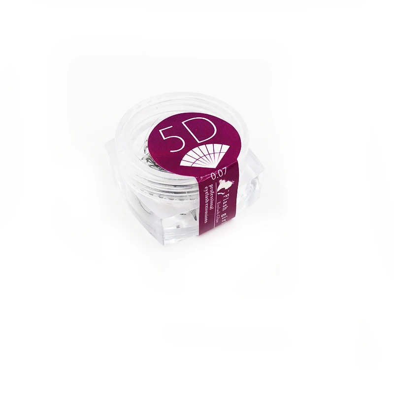 Вспышка девушка 5D короткий стержень готовые 80 вентиляторов в одной банке объем