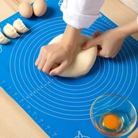 silicone non stick silicone thickening mat rolling dough liner pad pastry cake bakeware paste flour table sheet kitchen tools