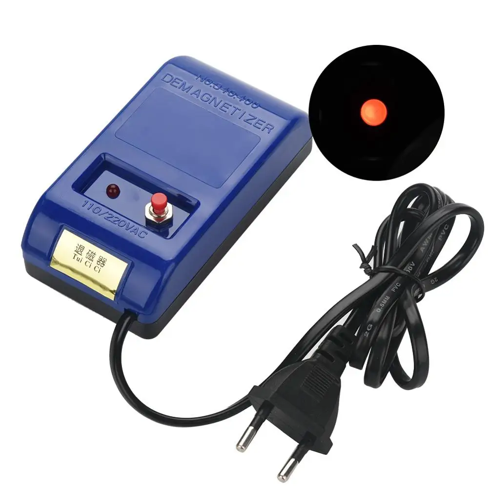 Размагничиватель часов для отвёртка Пинцет Электрический размагничивающий