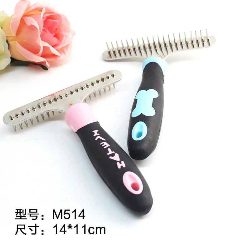 

Manufacturer best Hartley nail comb massage pet combing suitable for long hairy thick-haired dogs
