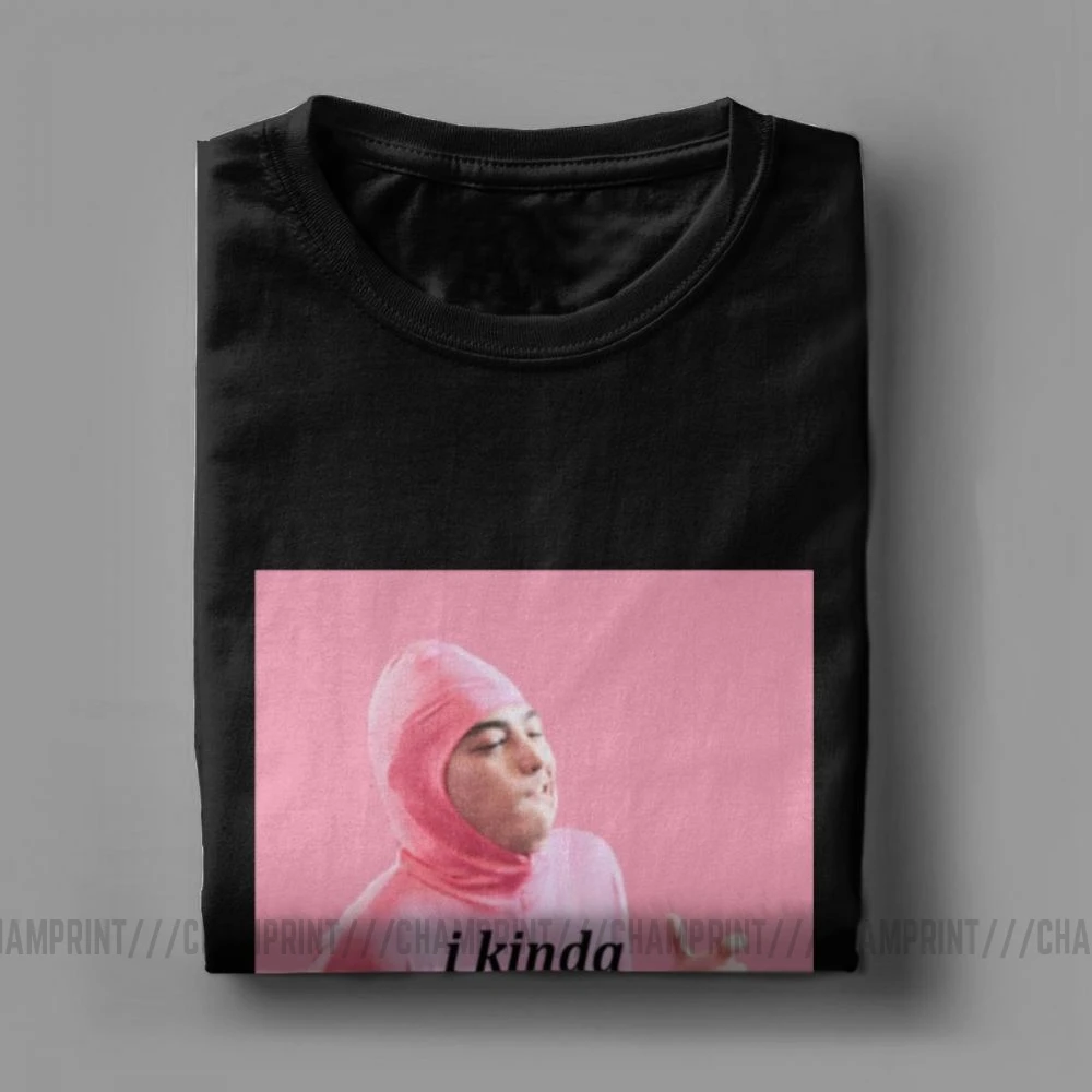 Мужские розовые футболки с надписью I Kind филти Фрэнка джодзи мем японская