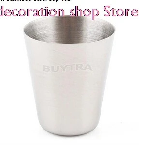 Один или 4 шт. 35 мл 1oz походная чашка из нержавеющей стали кружка Открытый Кемпинг