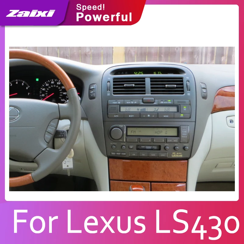 For Lexus LS430 2000 2001 2002 2003 2004 2005 2006 IPS LCD Screen Android 8 Core Car Radio AUX GPS Navi Multimedia | Автомобили и