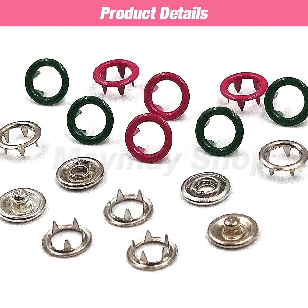 Фотооснастка полые/Твердые кнопки крепежные шпильки с плоскогубцами набор