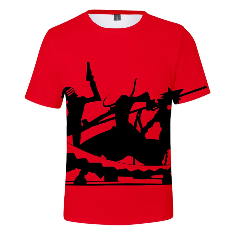 Latest harajuku style anime Soul Eater t shirt men/women 3D printed t-shirts unisex hip hop tshirt streetwear summer tops Tee | Мужская