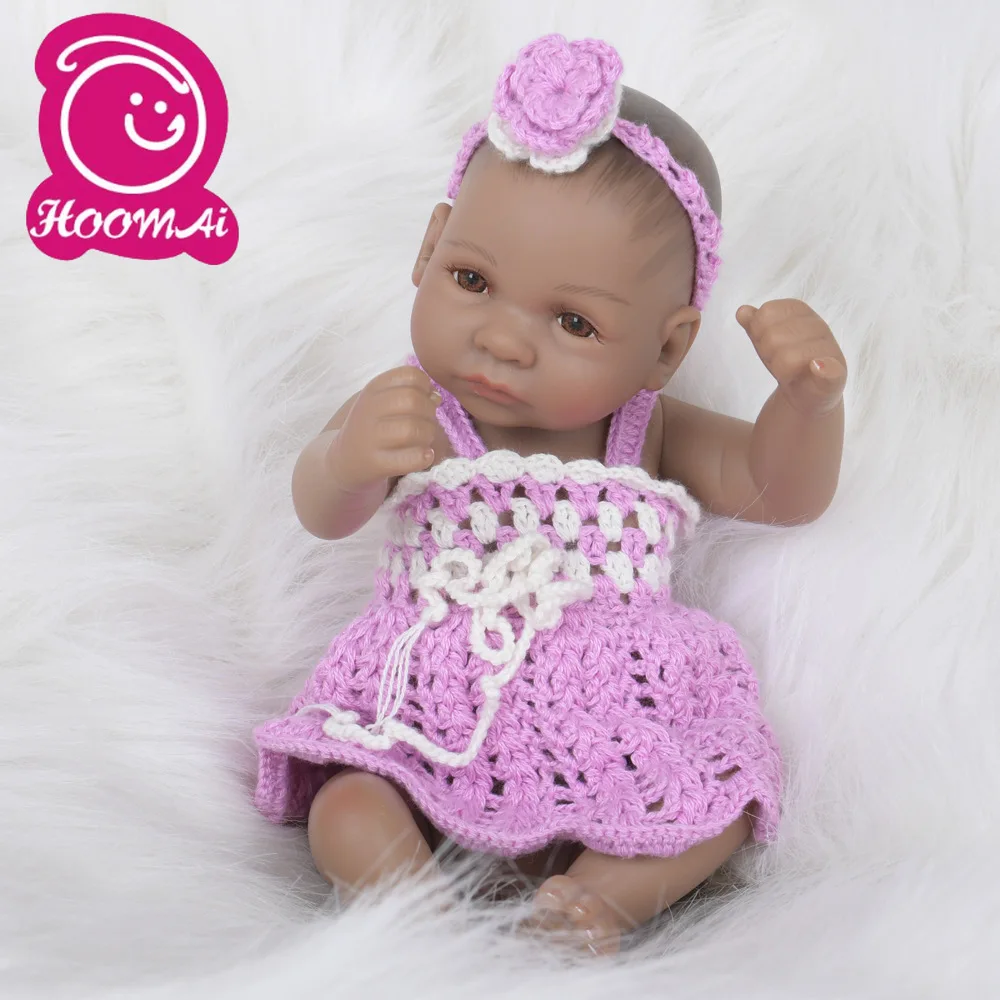 

High Quality 10Inch 28cm Full Silicone Vinyl Reborn Baby Dolls Baby Alive Baby Doll Action Figure Toys