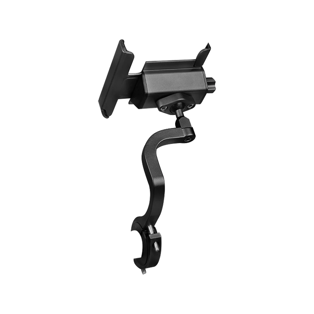 

Bike Cell Phone Holder Bracket Handlebar Phone Clip 360 Degree Rotating Electric Bicycle Aluminum Alloy Mobile Phone Holder