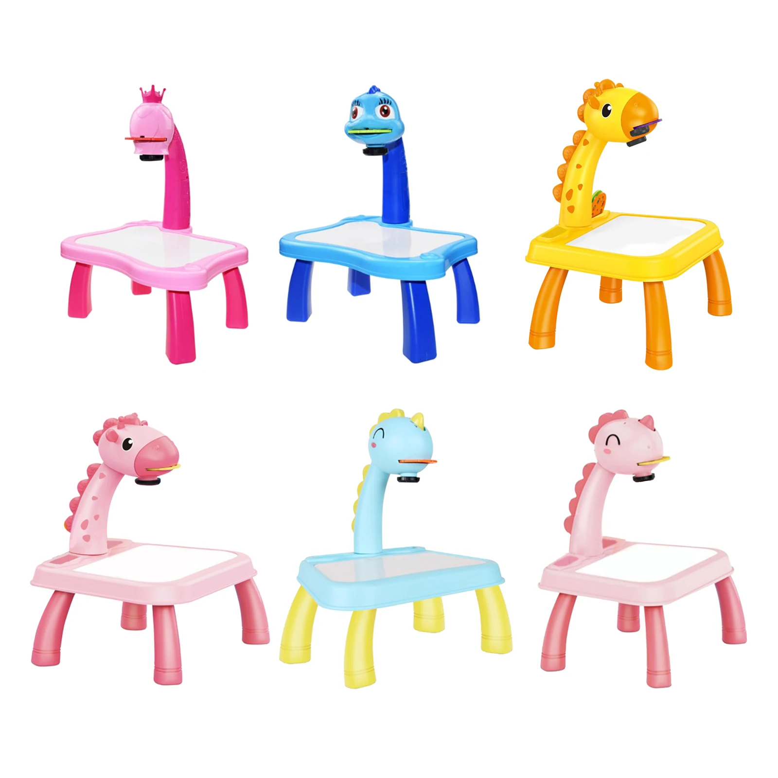 

Детский светодиодный проектор, художественная живопись, Настольная игрушка, Многофункциональный Детский блокнот, декоративно-прикладное ...