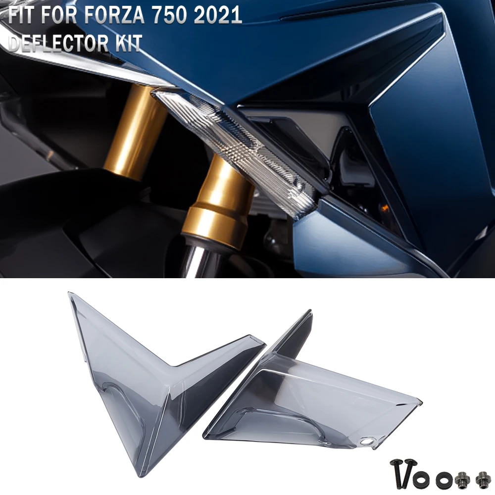 

Motorcycle New Front Foot Pad For FORZA 750 Guard Plate For HONDA Air Deflector kit Left/right Upper Deflector Down Deflector