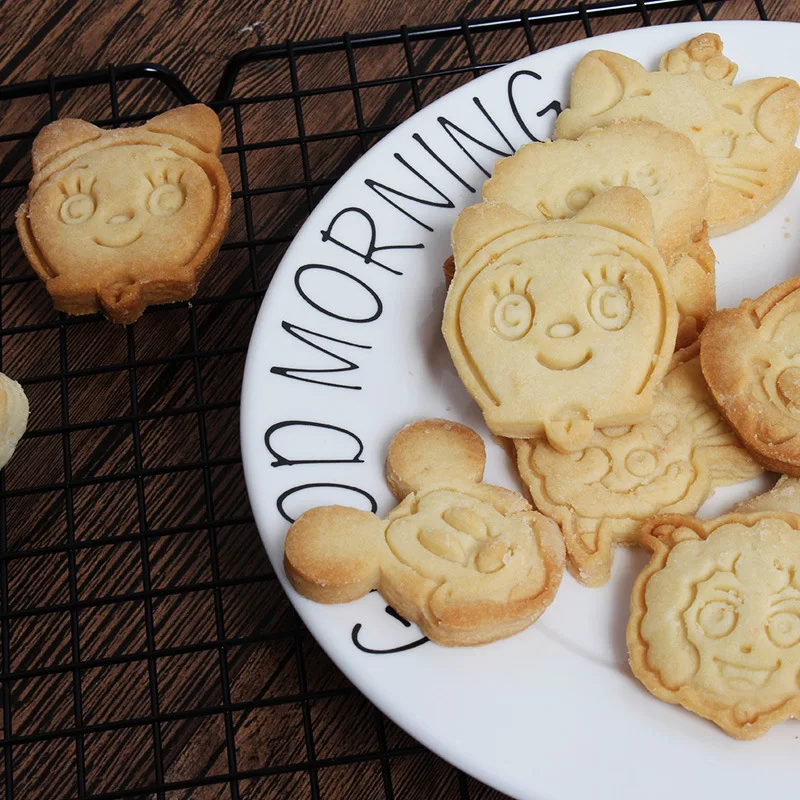 Инструменты для приготовления пищи Disney Микки Маус кавайные формочки печенья