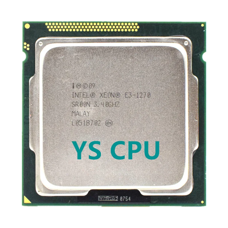 

Intel Xeon E3-1270 E3 1270 3.4 GHz Quad-Core CPU Processor 8M 80W LGA 1155