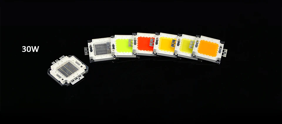 10W 20W 50W 100W LED Lamp beads COB Integrated led chip White/warm white/ RGB DIY chip Bulb For Floodlight flashlight Spotlight