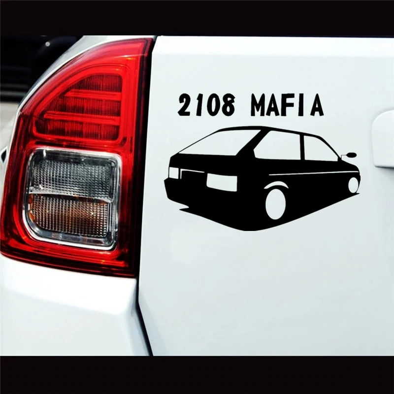 CK3206# наклейки на авто ВАЗ 2108 MAFIA водонепроницаемые машину наклейка для