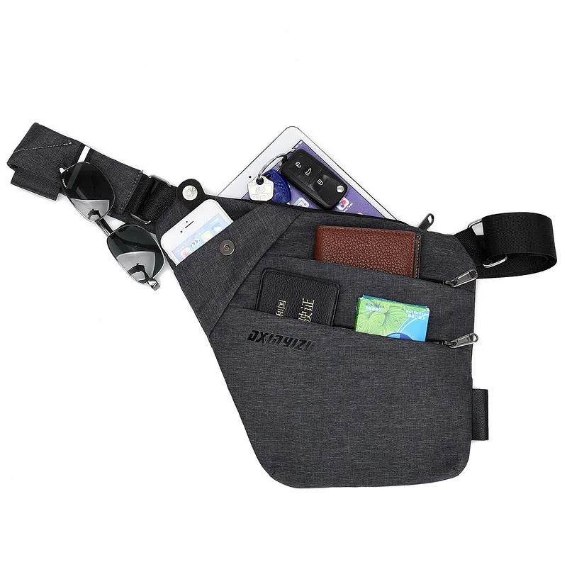 Сумка через плечо с защитой от кражи и отделением для монет| |