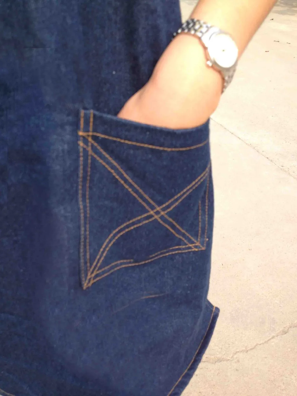 Хлопковый джинсовый фартук для кафе ресторана кухни комбинезон униформа