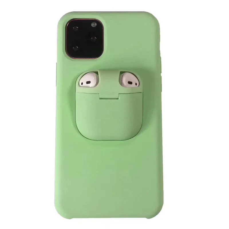 Чехол для iPhone 11 Pro Max Xs Xr X 10 8 7 Plus чехол AirPods Holder Жесткий новый дизайн милые цвета |