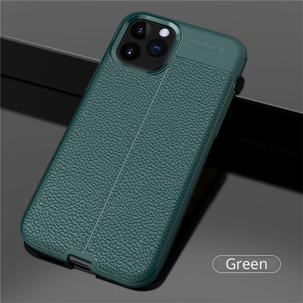 Кожаный чехол для Iphone11 11 Pro, чехол, роскошный силиконовый чехол-бампер для телефона, на Iphone 11 Pro Max 11 Pro, чехол